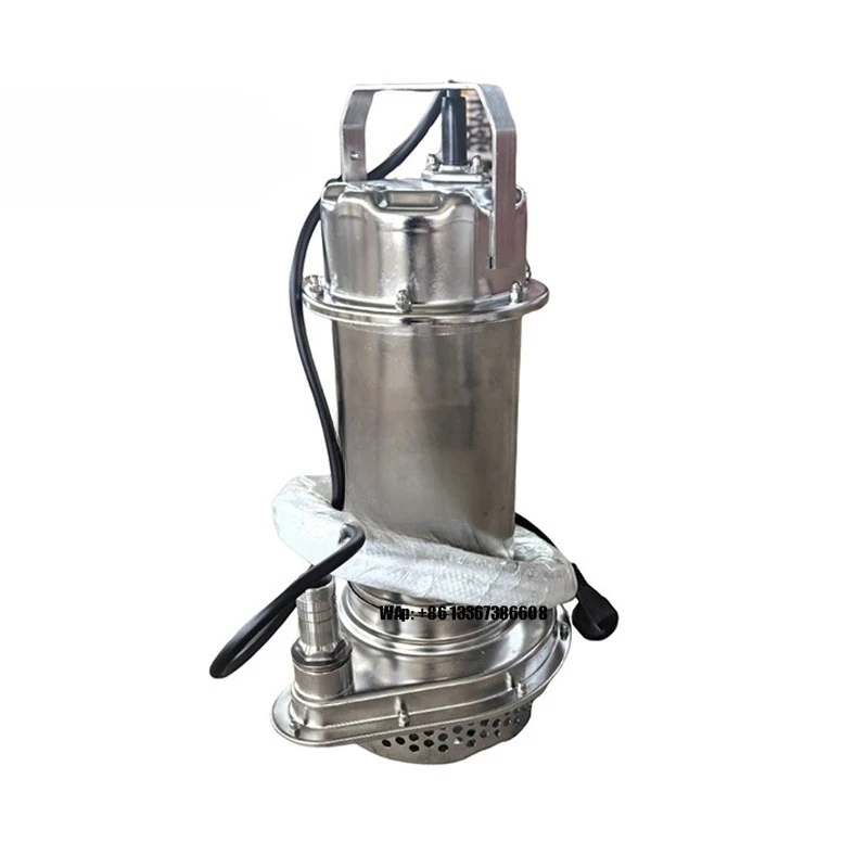 Submersible Pump Sewage - Pompe submersible en acier inoxydable anti-colmatage