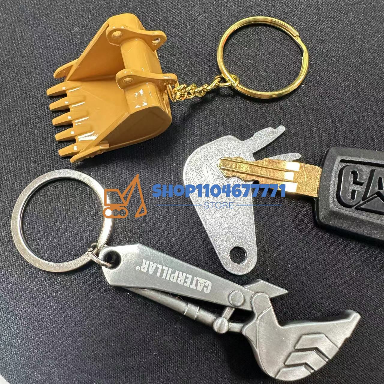 Heavy Equipment With Bucket - Porte-clés d'équipement lourd pour pelle 5P8500