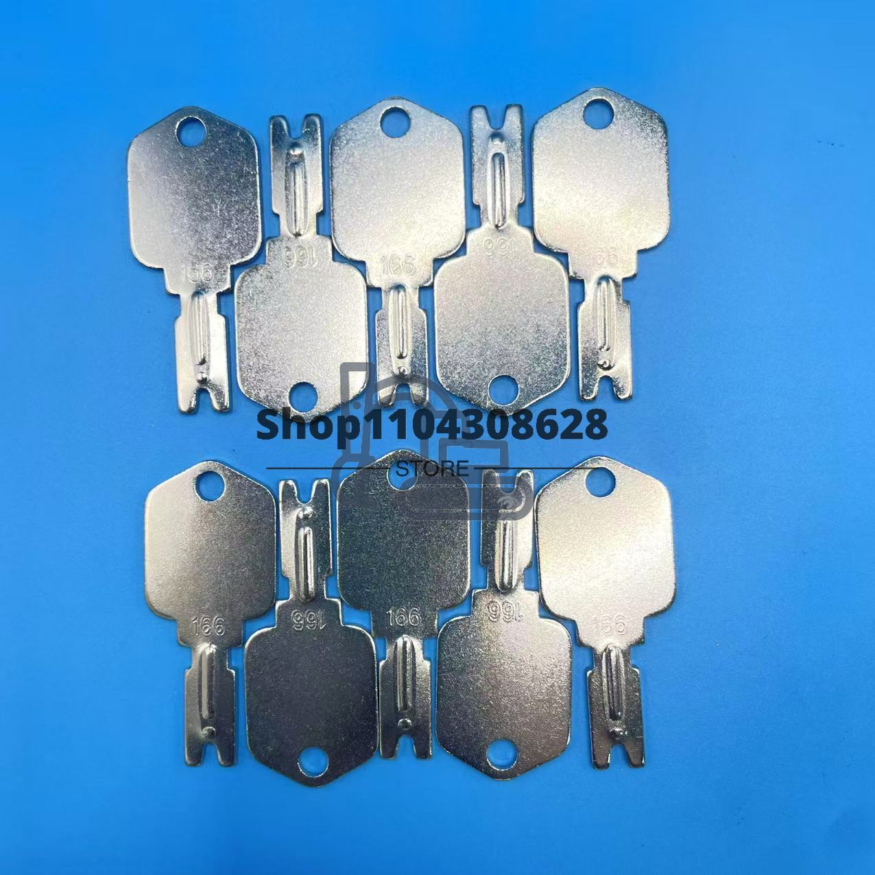 Heavy Equipment Komatsu - 10 clés de contact 166 pour