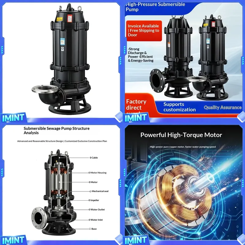 Submersible Pump Sewage - Pompe à eaux usées submersible à