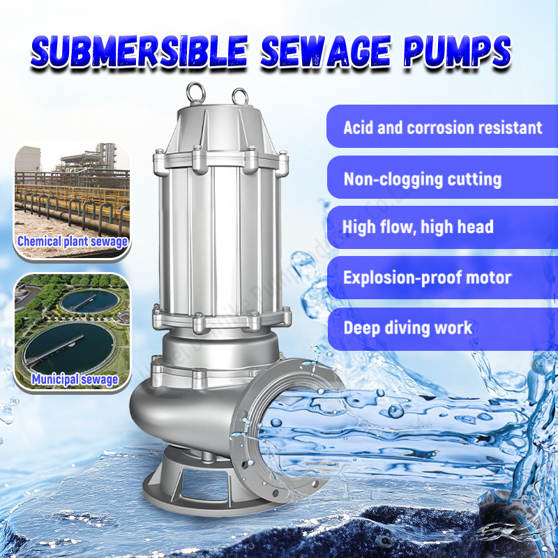 Pompe à eaux usées pompe d'asp - Submersible Pump Sewage avis et prix