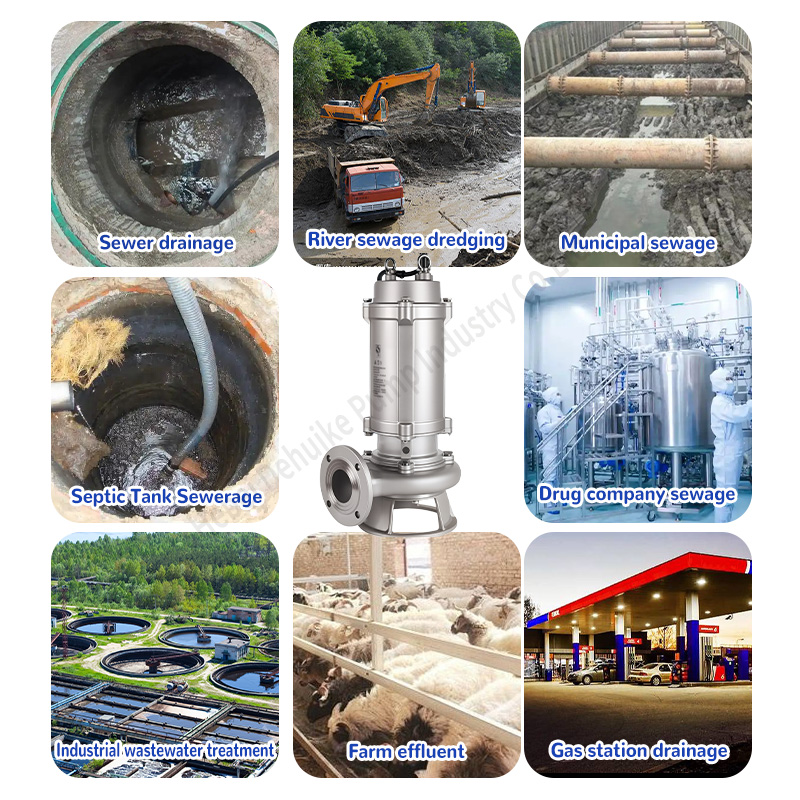 Pompe à eaux usées pompe d'asp - Submersible Pump Sewage avis et prix