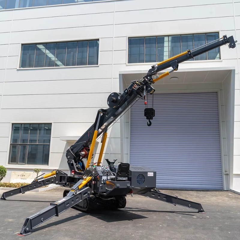 Mini-grue araignée compacte él - Heavy Equipment Lift avis et prix