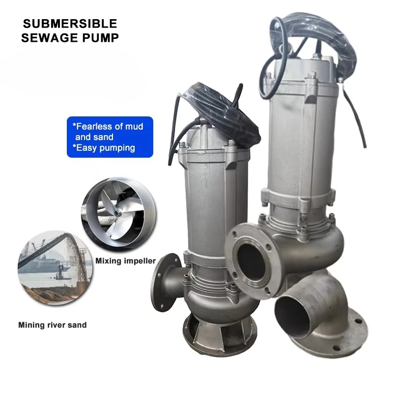 Pompe à eaux usées industriell - Submersible Pump Sewage avis et prix