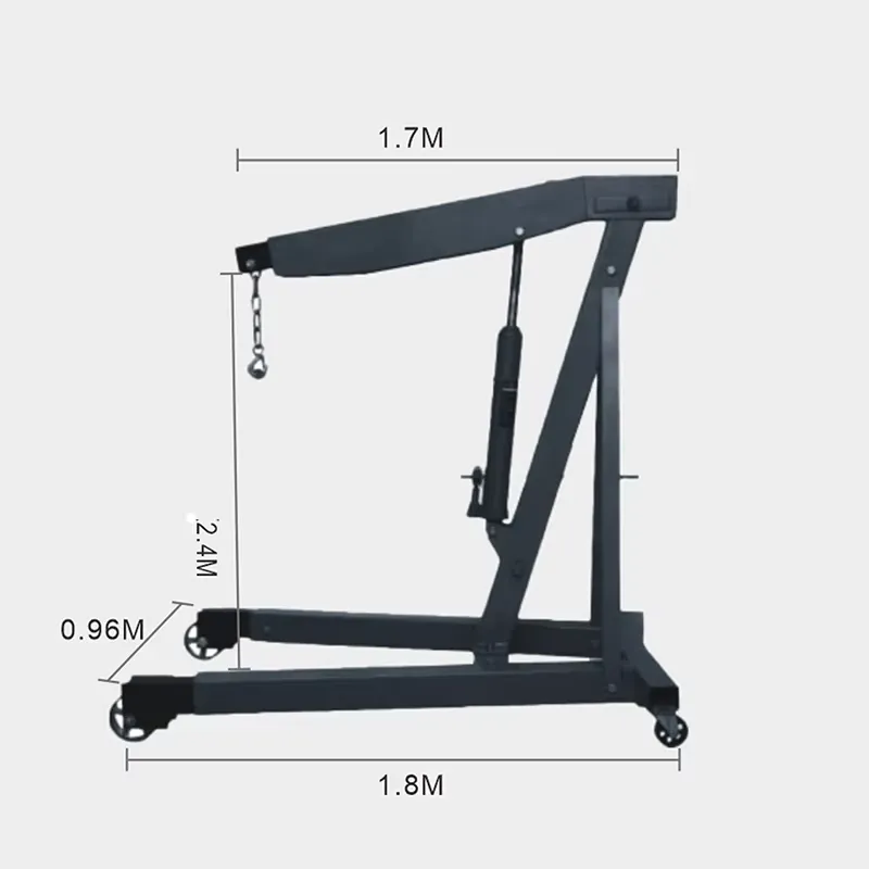 Grue de levage pour moteurs 3  - Heavy Equipment Jack Stands avis et prix