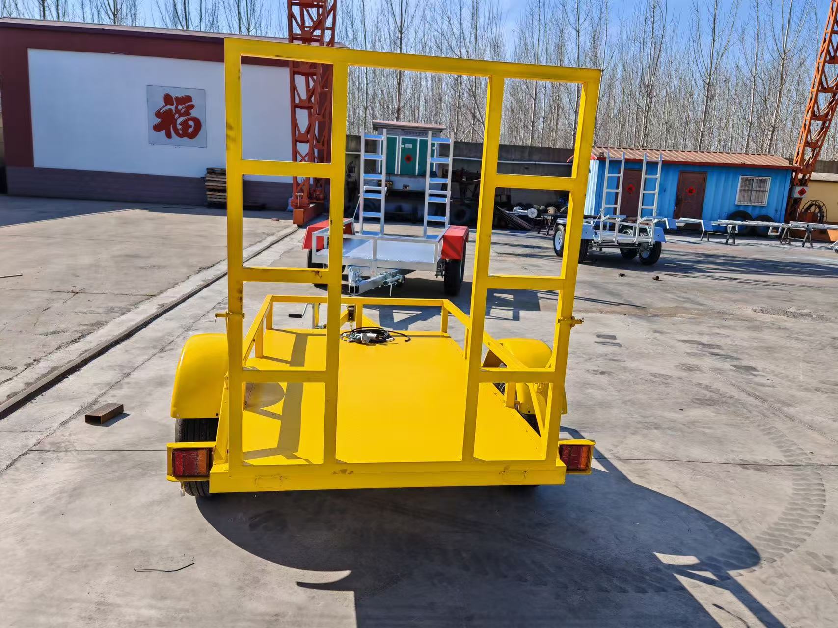 Remorque inclinée hydraulique  - Heavy Equipment Trailer avis et prix