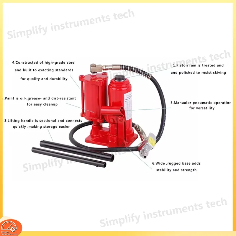Cric hydraulique pneumatique d - Heavy Equipment Jack avis et prix