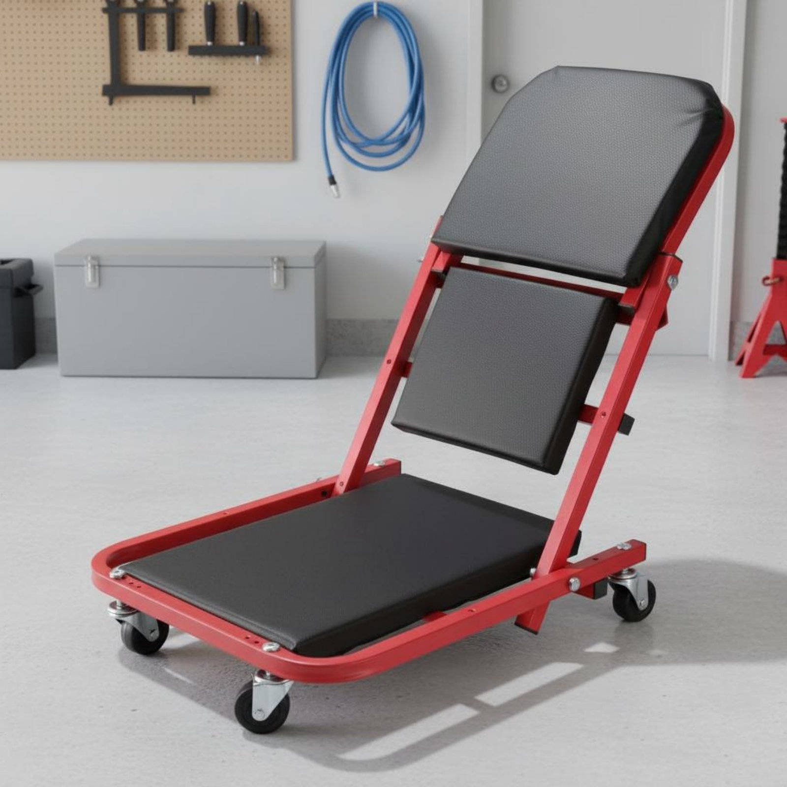 Siège d'atelier pliable 2-en-1 - Heavy Equipment Repair avis et prix