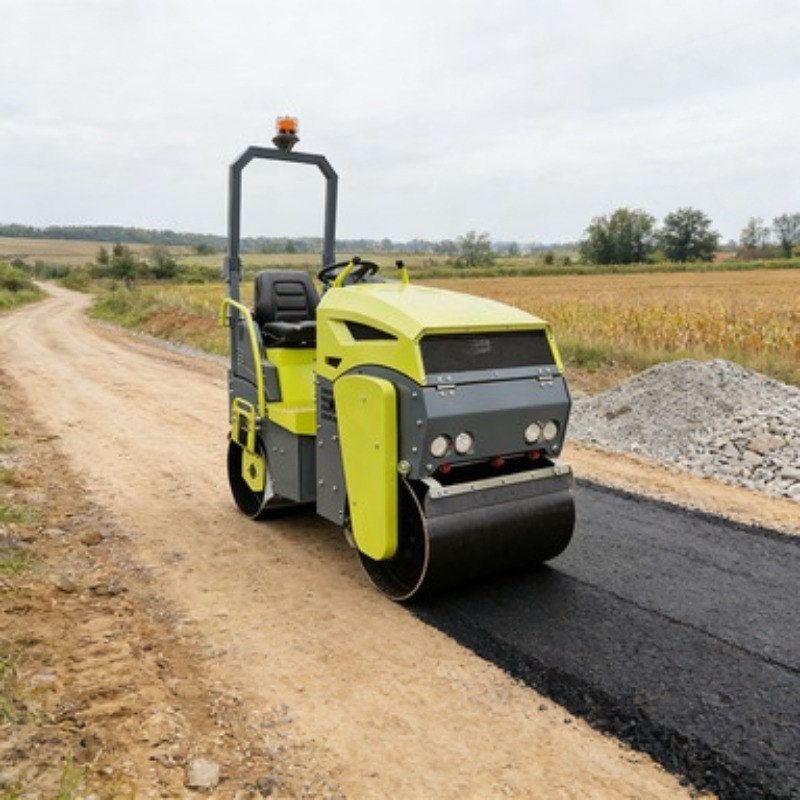 Compacteur vibrant routier rob - Heavy Equipment In Construction avis et prix
