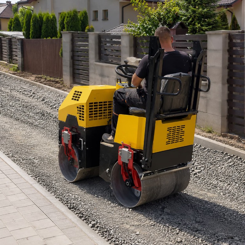 Compacteur vibrant à double ta - Heavy Equipment In Construction avis et prix