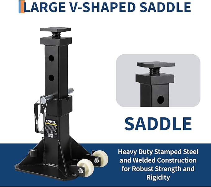 Cales de support de 22 tonnes, - Heavy Equipment Jack Stands avis et prix
