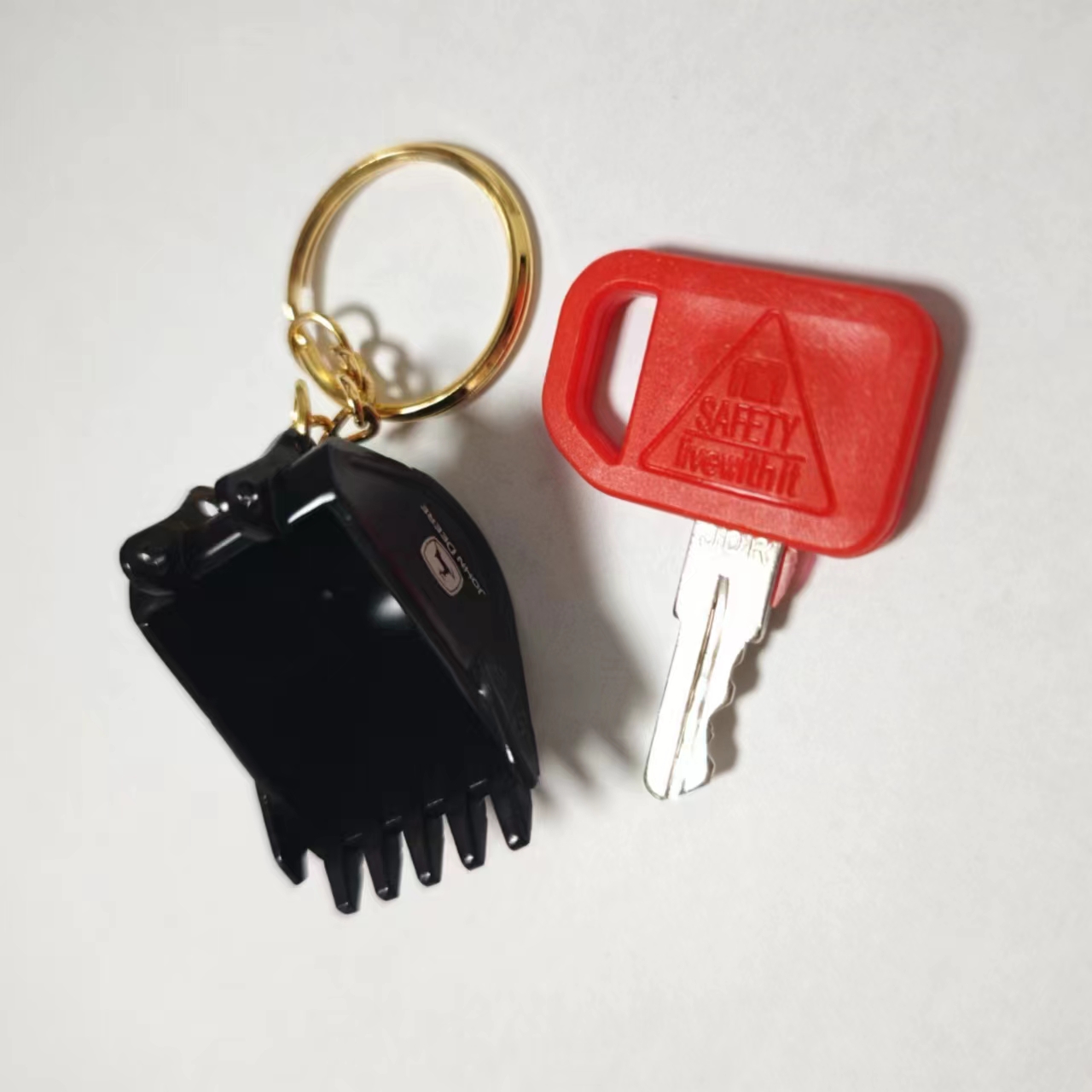 Porte-clés JDR pour John Deere - Heavy Equipment With Bucket avis et prix