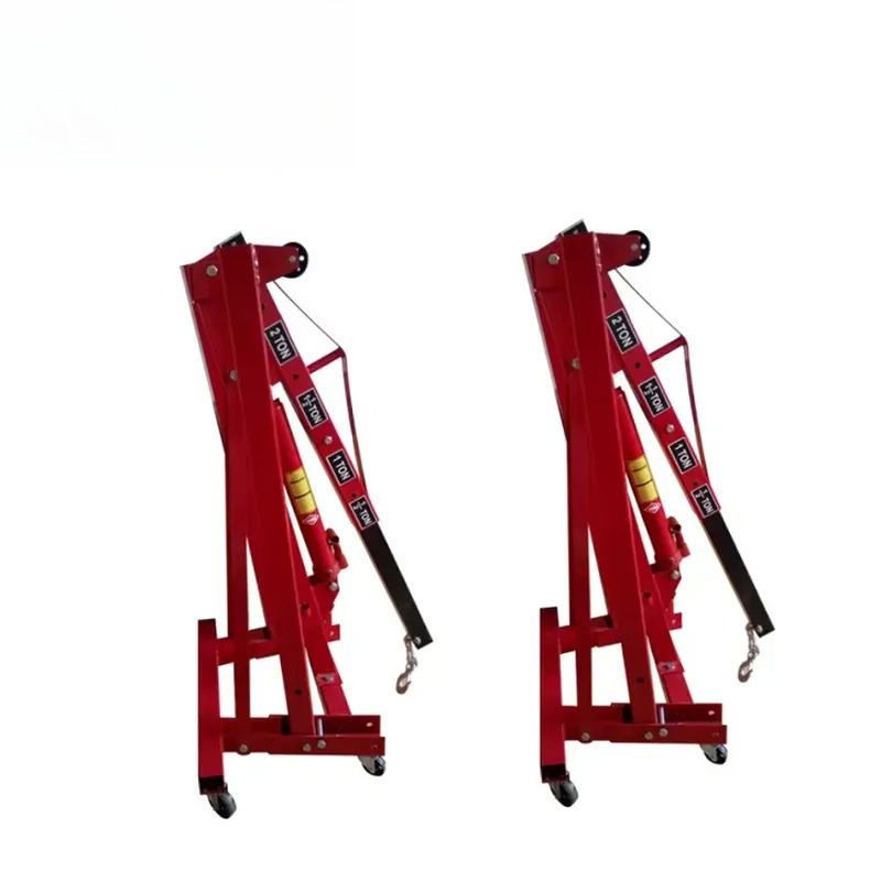 Grue d'atelier portable 1T pou - Heavy Equipment Jack Stands avis et prix