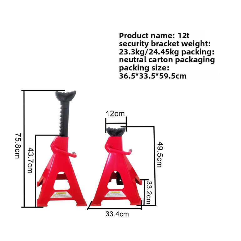 Équipement de support robuste  - Heavy Equipment Jack Stands avis et prix